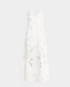 Liv Foster Reese Embroidered Dress In Ivory