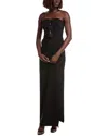 Liv Foster Spaghetti Dress Midi In Green