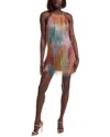 Liv Foster Spaghetti Strap Mini Dress In Black