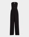 Liv Foster Embellished Jumpsuit In Black