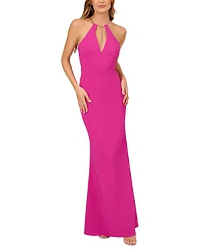 Liv Foster Stretch Crepe A Line Dress In Pink