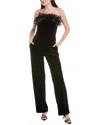Liv Foster Velvet Wide Leg Jumpsuit