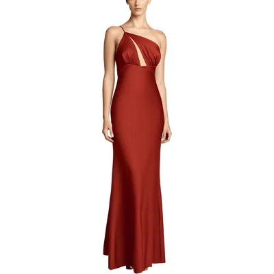 Liv Foster Womens Asymmetric Polyester Evening Dress