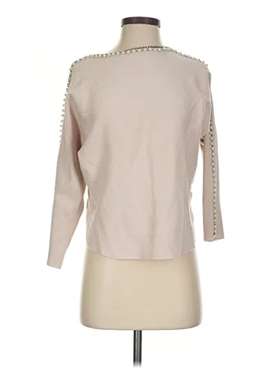 Pre-owned Liv Long Sleeve Turtleneck In Ivory