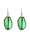Liv Oliver 18k 12.75 Ct. Tw. Quartz Earrings