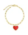 Liv Oliver 18k Charm Bracelet