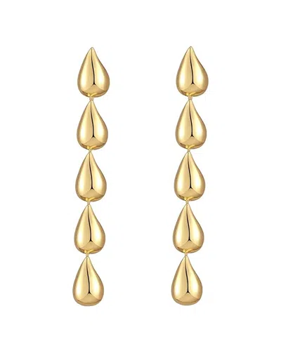 Liv Oliver 18k Drop Earrings In Gold