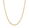 Liv Oliver 18k Twist Link Necklace In Gold