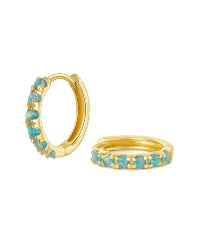 Liv Oliver 18k Plated 27.25 Ct. Tw. Turquoise & 4-6mm Mm Pearl Statement Resort Earrings In Multi
