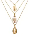 Liv Oliver 18k Plated 28.75 Ct. Tw. Onyx & 6mm Pearl Two-tone Oval Necklace In Gold