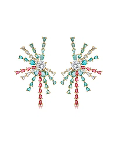 Liv Oliver 18k Plated Earrings In No Color