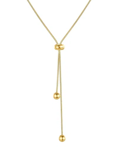 Liv Oliver 18k Plated Necklace In Gold
