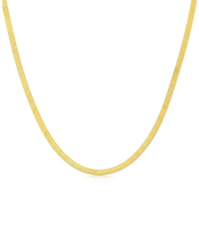Liv Oliver 18k Plated Necklace In Transparent