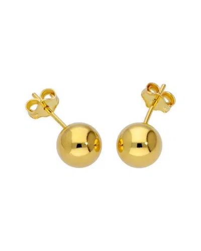 Liv Oliver 18k Plated Stud Earrings In Burgundy