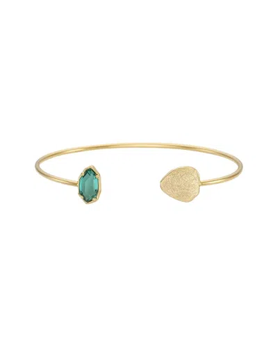 Liv Oliver 18k Rose Gold Plated Tennis Bracelet