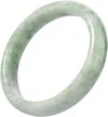 Liv Oliver Light Green Jade Bangle