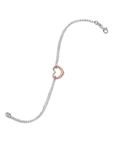 Liv Oliver Silver Bracelet In Transparent