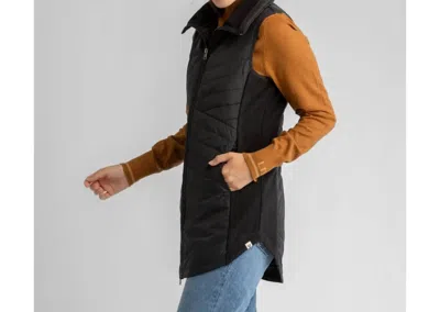 Liv Outdoors Valais Hybrid Vest In Meteorite Black In Multi