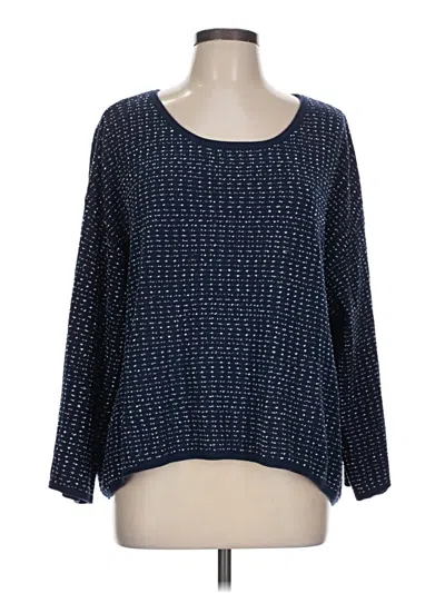 Pre-owned Liv Pullover Sweater In Blue