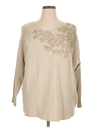 Pre-owned Liv Pullover Sweater In Brown