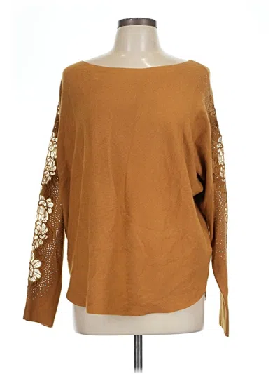 Pre-owned Liv Pullover Sweater In Brown