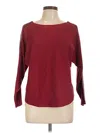 Liv Pullover Sweater In Burgundy