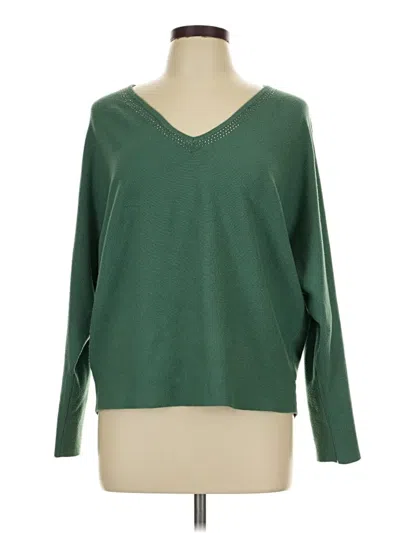 Pre-owned Liv Pullover Sweater In Green