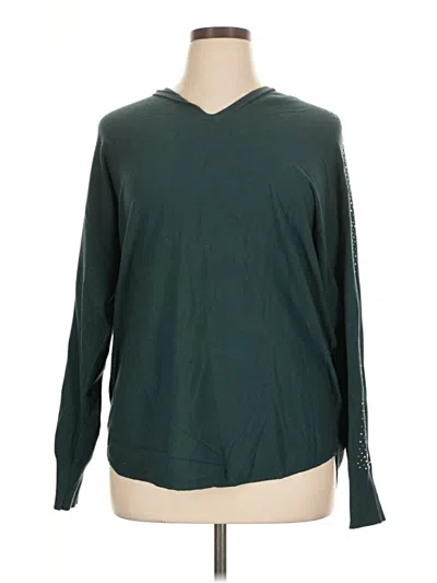 Pre-owned Liv Pullover Sweater In Green