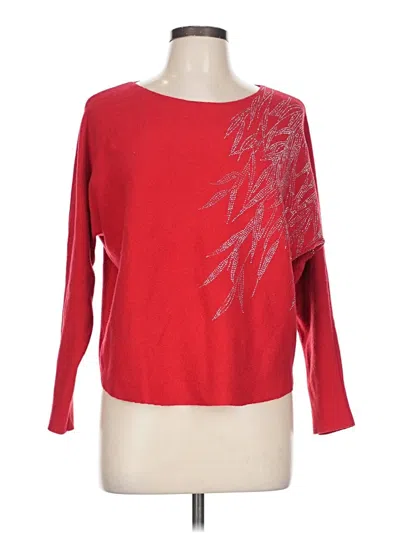 Pre-owned Liv Pullover Sweater In Red