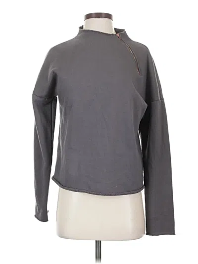 Pre-owned Liv Turtleneck Sweater In Gray