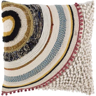 Livabliss Abstract Accent Throw Pillow With Fill In Pillow Cover Only - No Insert