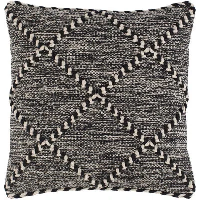Livabliss Accent Throw Pillow Cover In Black