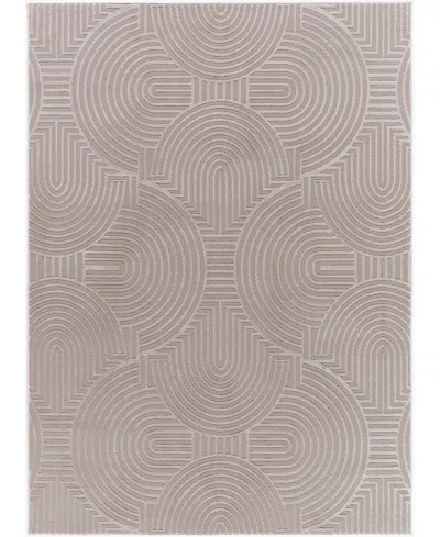Livabliss Alder Ald-2323 5'x7' Area Rug In Taupe,tan