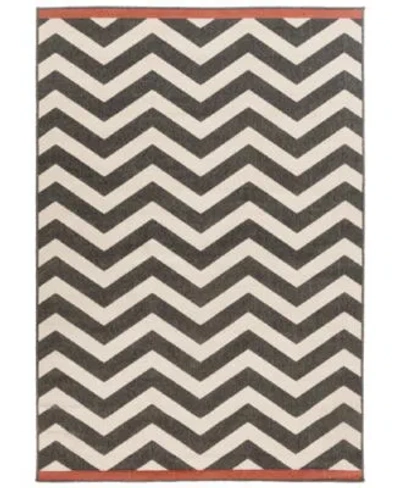 Livabliss Alfresco Alf 9646 Black Area Rug Collection