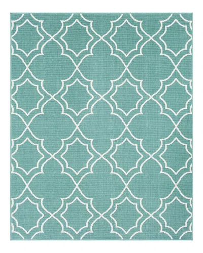 Livabliss Alfresco Alf-h Area Rug, 3'7 X 5'7 In Blue