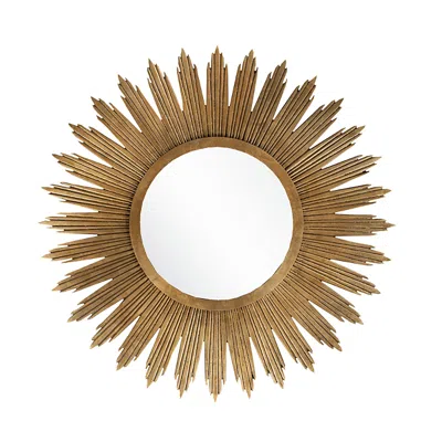 Livabliss Altair Accent Mirror In Brown