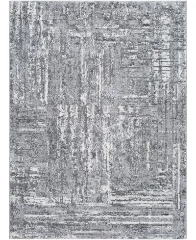 Livabliss Andorra Plus Arp-2303 5'3"x7'3" Area Rug In Gray,white