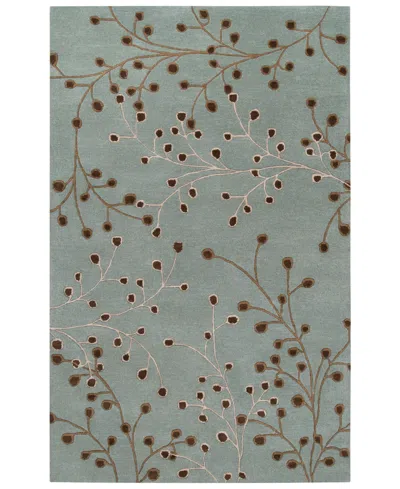 Livabliss Athena Ath-5058 Sage 7'6" X 9'6" Area Rug In Blue