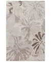 Livabliss Athena Ath-5135 Taupe 4' X 6' Area Rug In Brown