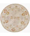 Livabliss Avant Garde Avt-2310 7'10"x7'10" Round Area Rug In Sand