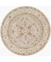 Livabliss Avant Garde Avt-2314 7'10"x7'10" Round Area Rug In Sand