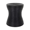 Livabliss Balinese End Table In Black