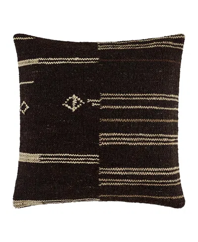 Livabliss Becki Owens Solea Decorative Pillow, 18l X 18w In Brown