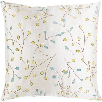 Livabliss Blossom Throw Pillow In , No Fill In Pillow Cover Only - No Insert