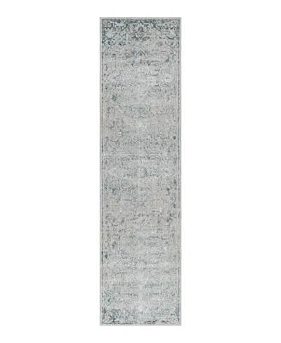 Livabliss Brunswick Bwk-2310 2'7" X 10' Runner Area Rug In Gray