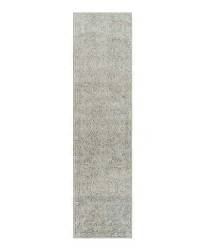 Livabliss Brunswick Bwk-2313 2'7" X 10' Runner Area Rug In Gray