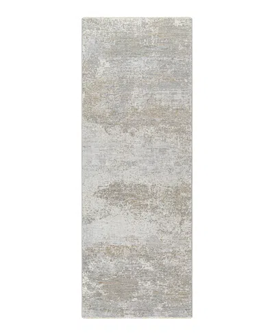 Livabliss Brunswick Bwk-2325 2'7" X 10' Runner Area Rug In Gray