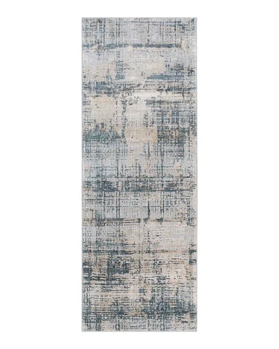 Livabliss Brunswick Bwk-2300 Runner Area Rug, 2'7 X 7'3 In Blue