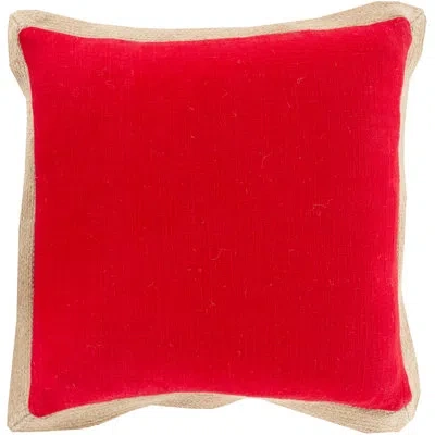 Livabliss Cadence Pillow Covers Throw Pillow In Poppy,polyester,polyfill
