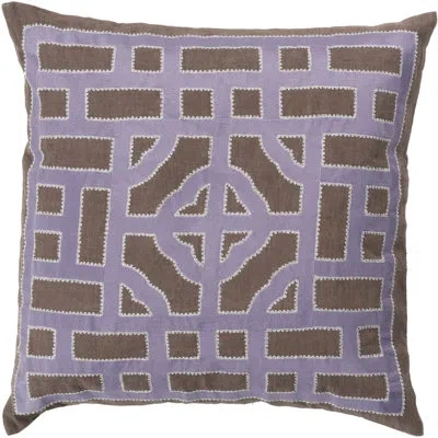 Livabliss Chinese Pillow Cover In Camel,mauve